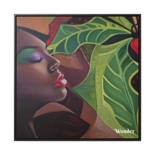 Red Series Gallery Canvas Wraps, Square Frame