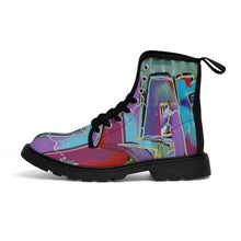 Load image into Gallery viewer, Unisex Multi-Colored Canvas Boots
