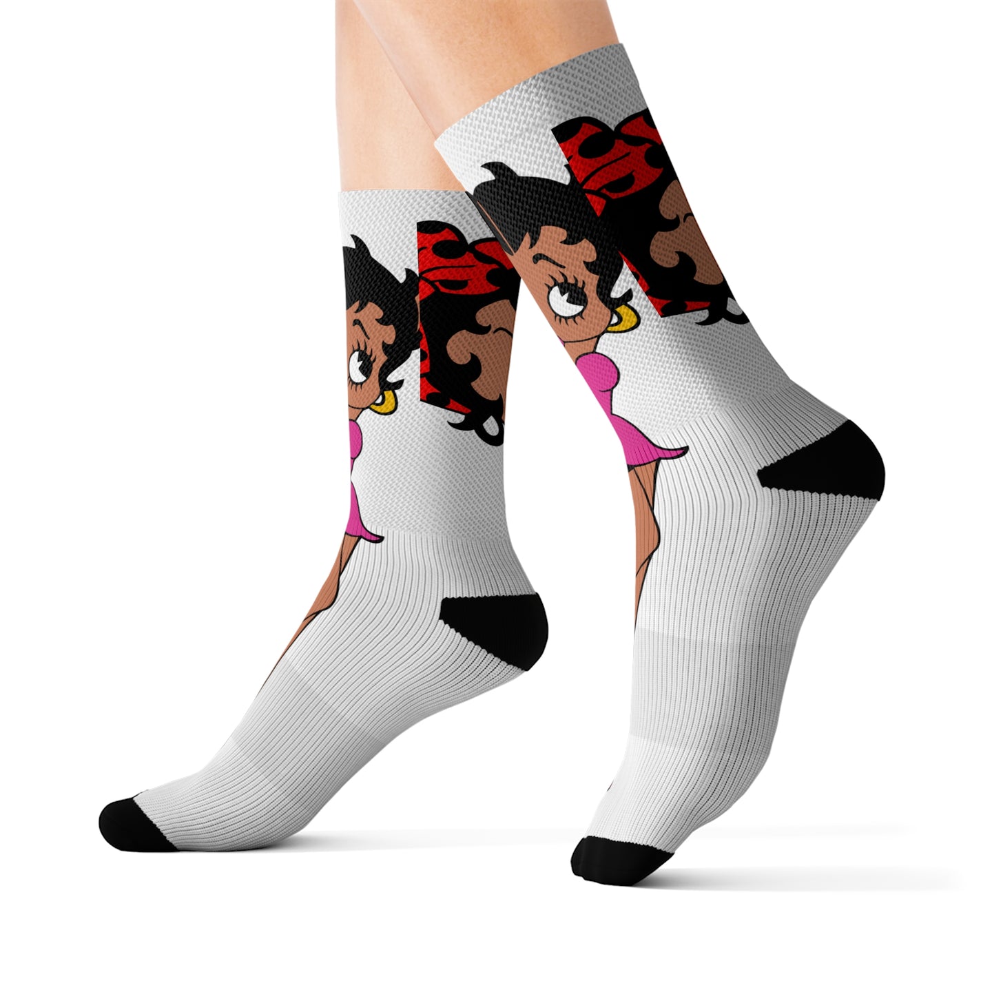 Betty Boop Sublimation Socks
