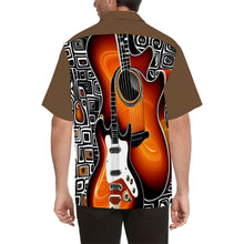 Load image into Gallery viewer, Men&#39;s Guitar Hawaiian Shirt
