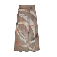 Load image into Gallery viewer, R&amp;RH  Beige Stripe Skirt
