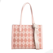 Load image into Gallery viewer, Checkerboard Rhombus Shoulder Bag  Underarm Large Bag Capacity Handbag

