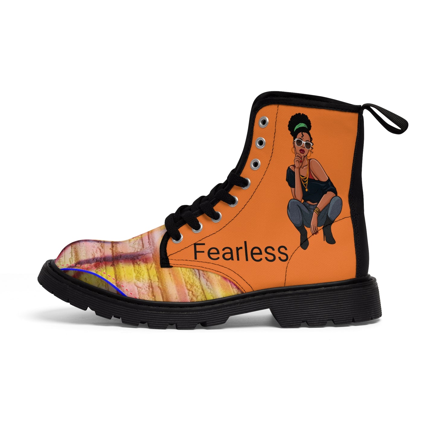 Fearless!  Women's Canvas Boots