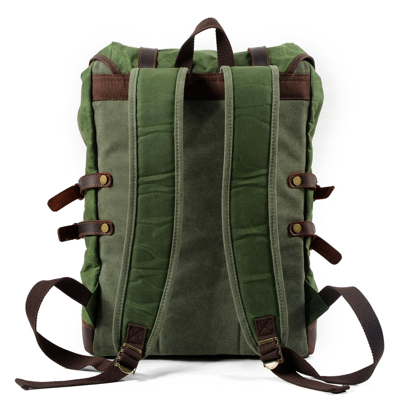 Canvas Men Bag Casual Shoulder Backpack Men Waterproof Outdoor