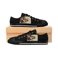 Load image into Gallery viewer, Men&#39;s Caricature Black Sneakers
