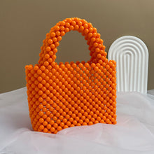 Load image into Gallery viewer, Beaded Bags Fashion Solid Color Beaded Handbags
