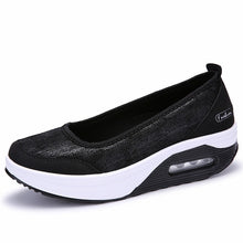 Load image into Gallery viewer, Women&#39;s Sports Shoes, Air Cushioned Sloping Heels
