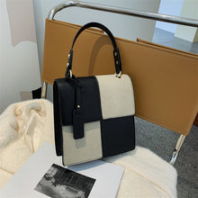 Load image into Gallery viewer, Trendy Fashion Ladies Handbag Bag Stitching Square Shoulder Messenger Bag
