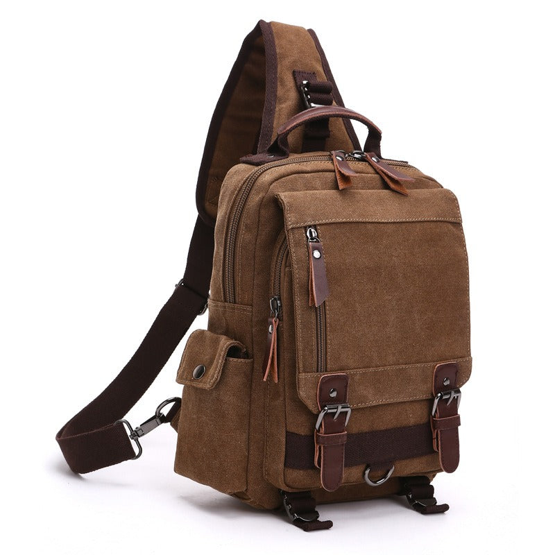Canvas Backpack Men Travel Back Pack Multifunctional Shoulder Bag for Women Laptop Rucksack School Bags Female Daypack