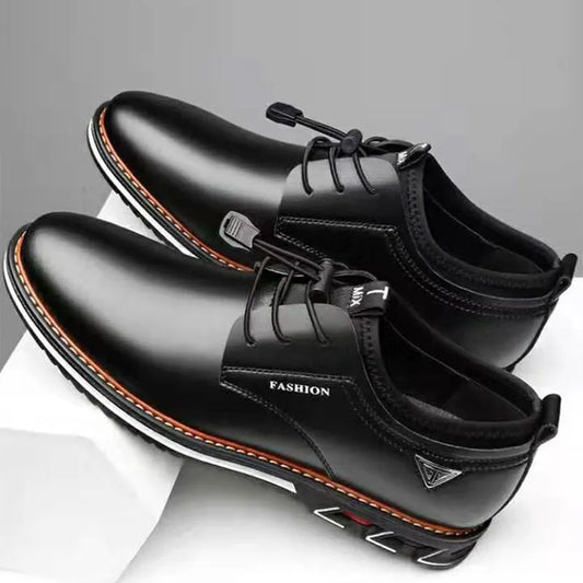 Men Dress Shoes Comfortable Low-top British Casual Shoe