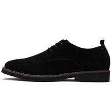 Load image into Gallery viewer, ROXDIA  genuine leather men casual flats waterproof dress oxford man shoes lace up
