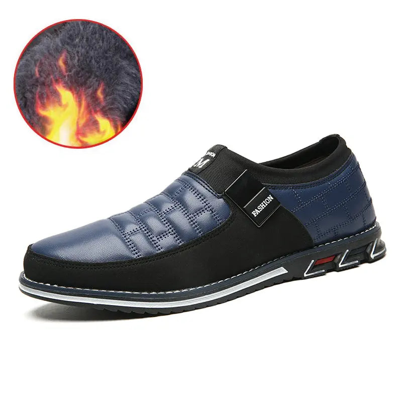 Oxfords Leather Men Shoes Fashion Casual Slip On Formal Business Wedding Dress Shoes Drop Shipping