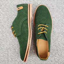 Load image into Gallery viewer, Spring Suede Leather Men Shoes Oxford Casual Shoes
