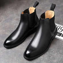 Load image into Gallery viewer, Elegant Chelsea Boots Leather Men Slip-on Dress Formal
