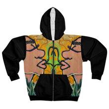 Load image into Gallery viewer, Unisex Zip Hoodie (AOP)
