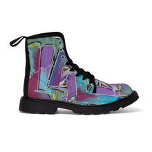 Load image into Gallery viewer, Unisex Multi-Colored Canvas Boots
