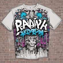 Load image into Gallery viewer, Men&#39;s Graffiti-style Gray T-shirt
