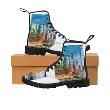 Load image into Gallery viewer, Men&#39;s City Design Canvas Boots
