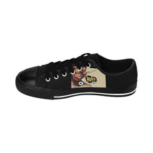 Load image into Gallery viewer, Men&#39;s Caricature Black Sneakers
