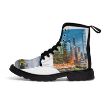 Load image into Gallery viewer, Men&#39;s City Design Canvas Boots
